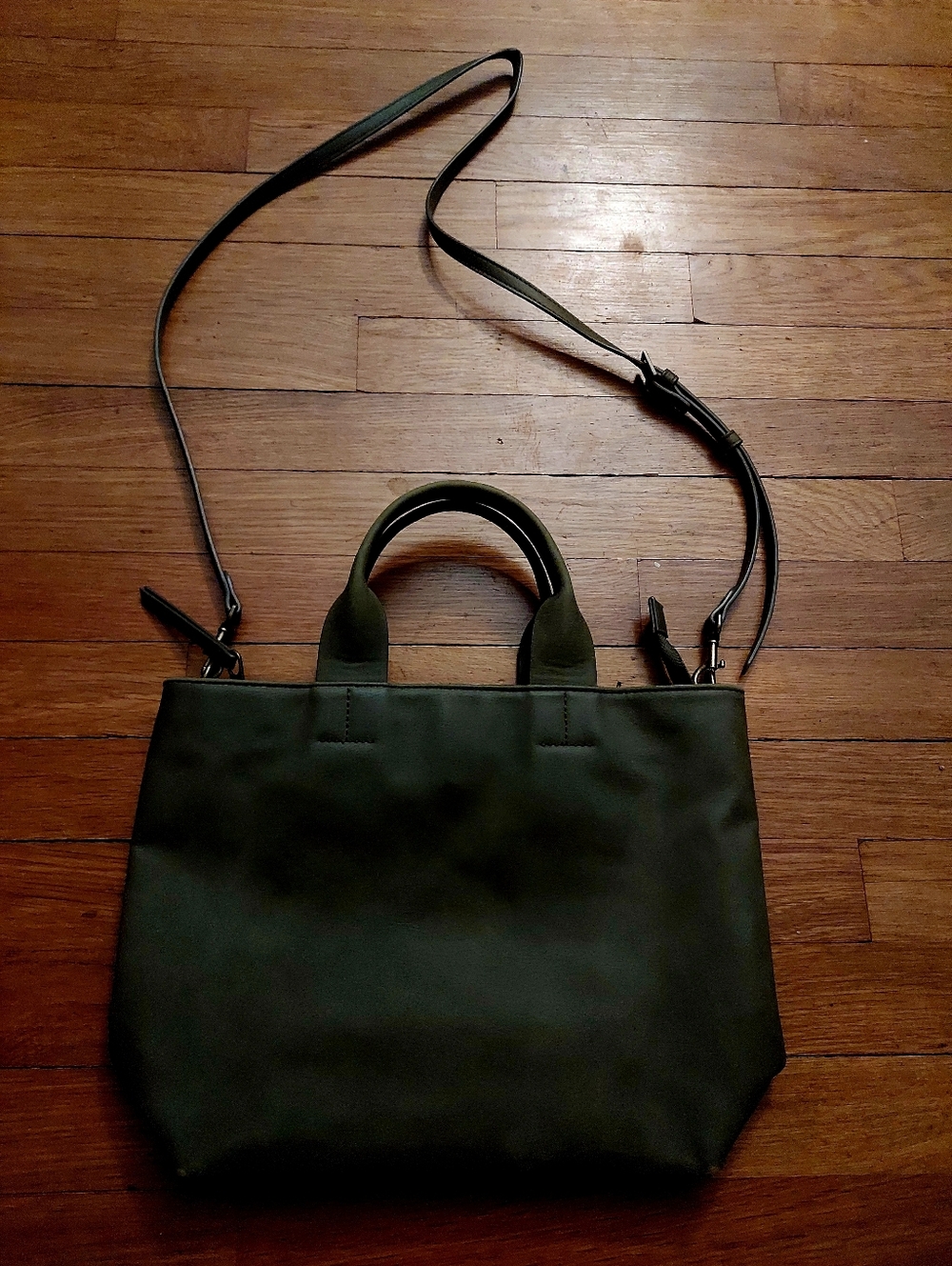 Universal Thread Olive Tote with Removable Crossbody Strap
